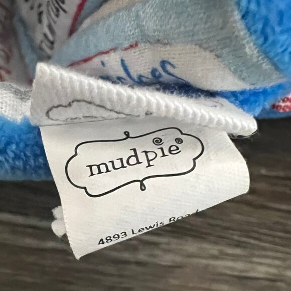 Mud Pie Reading Pals Shark Folding Cloth Plush Book - Picture 6 of 7